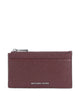 Michael Kors Jet Set Pouzdro na kreditní kartu oxblood