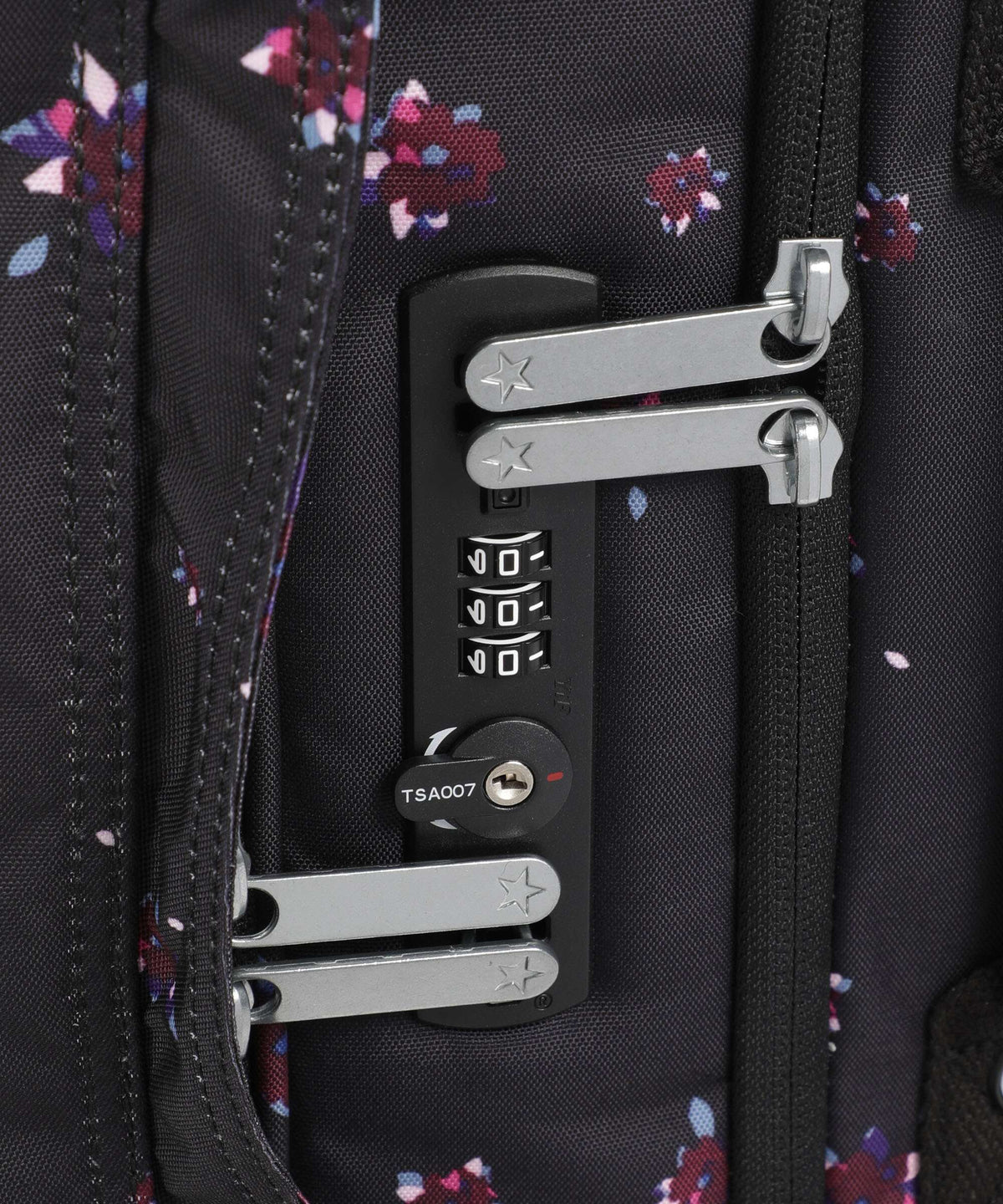 Kipling Basic Spontaneous S Spinner (4 wheels) night flower