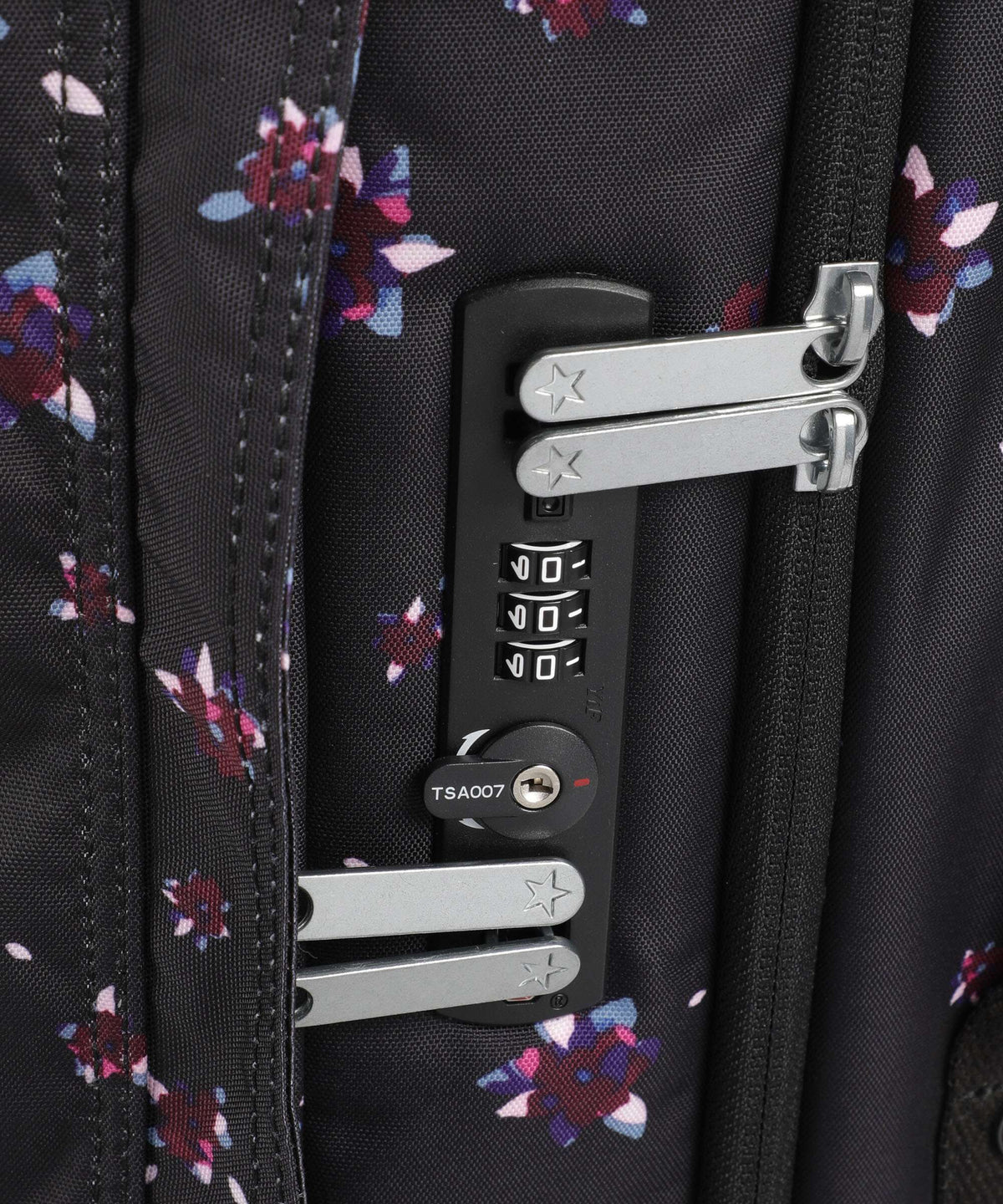 Kipling Basic Spontaneous M Spinner (4 wheels) night flower