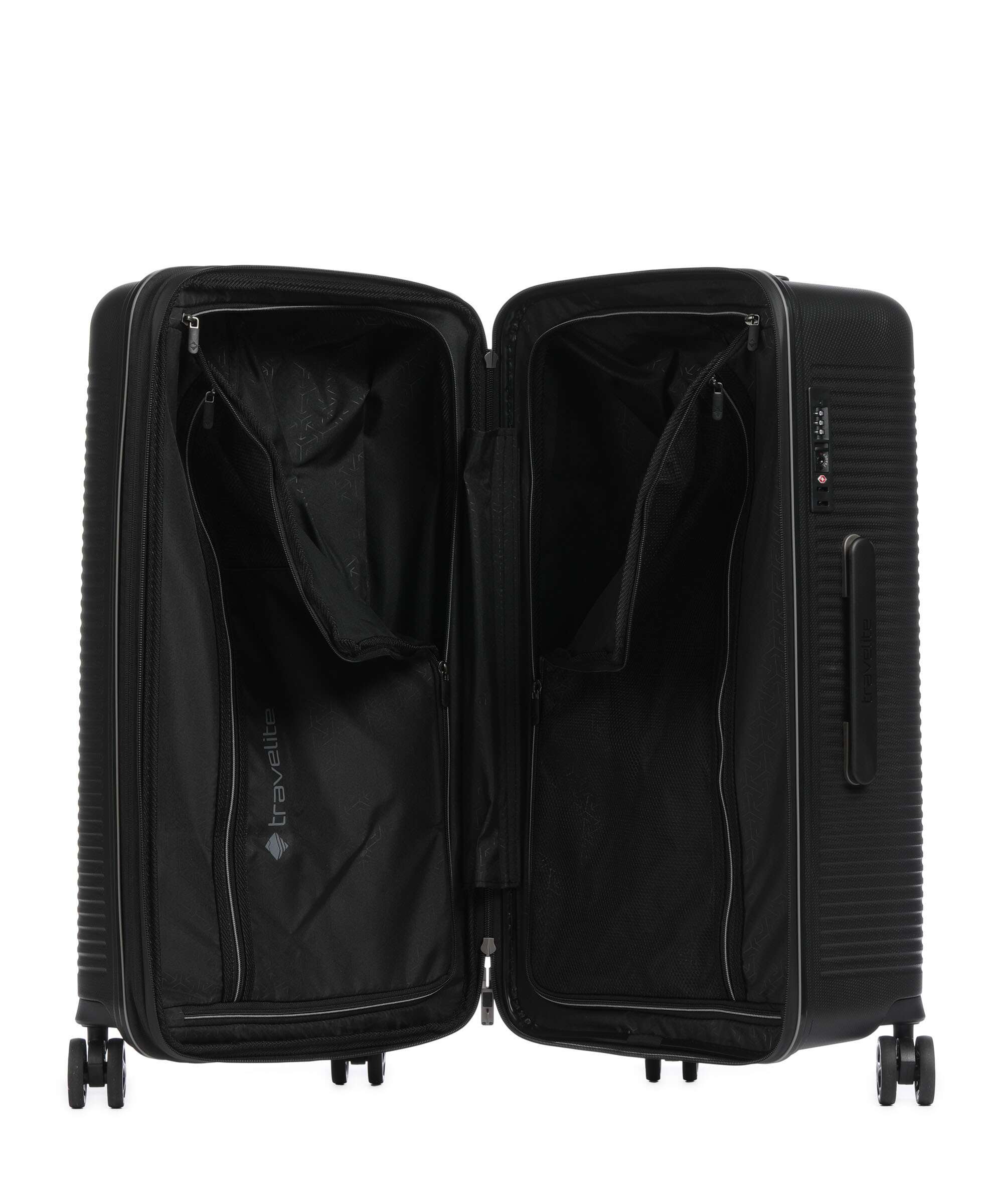 Travelite Roomer Spinner (4 wheels) schwarz