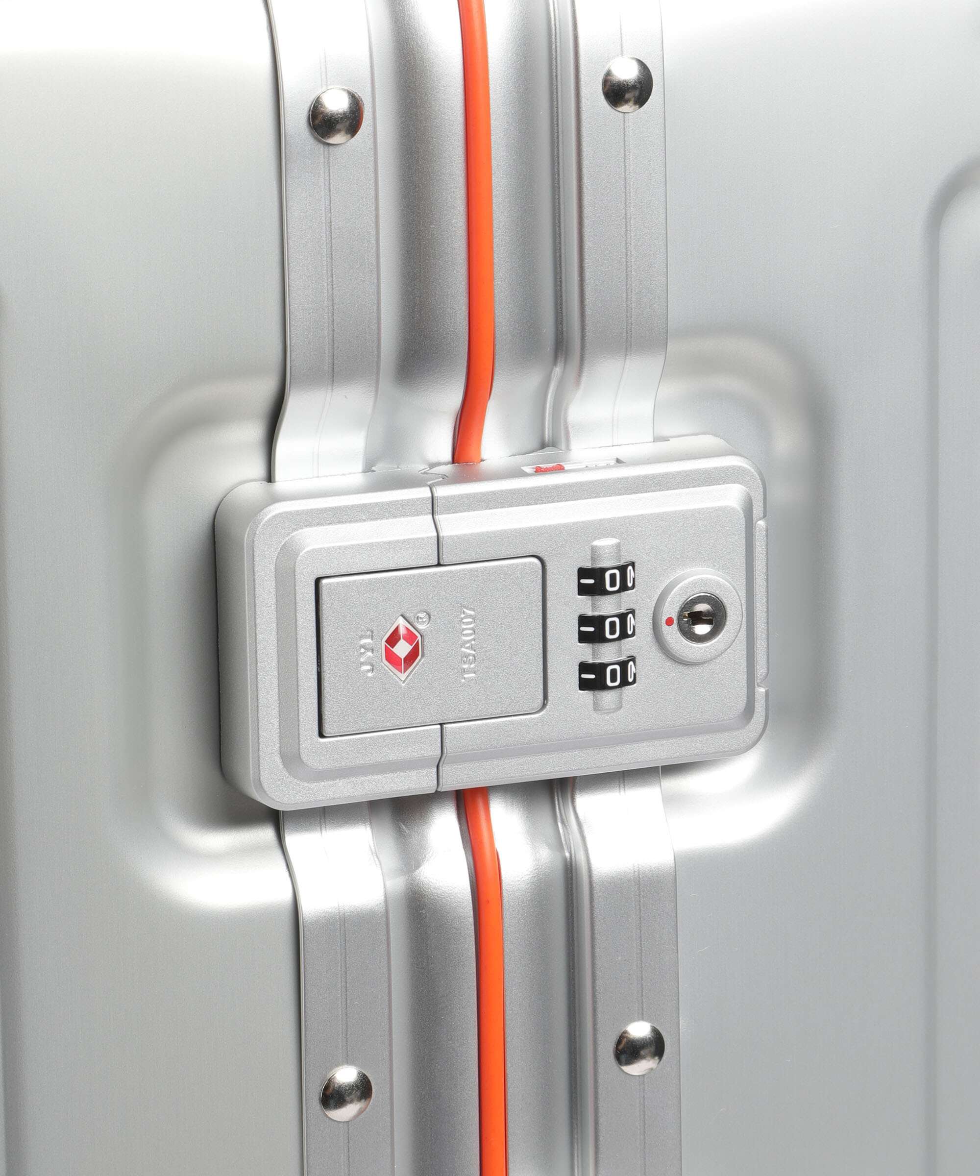 Travelite Next Spinner (4 wheels) silber orange