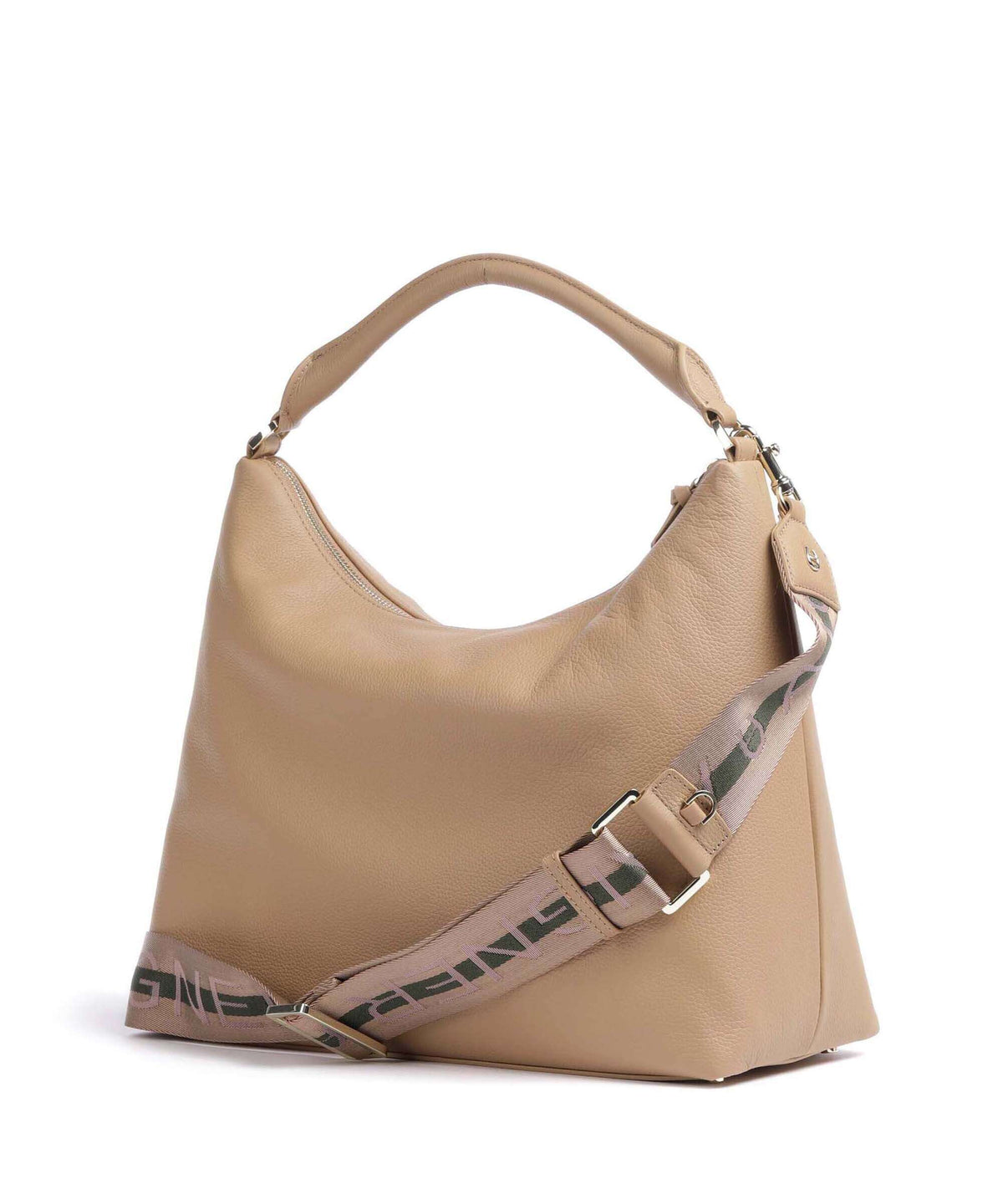 Aigner Zita M Hobo bag trench beige