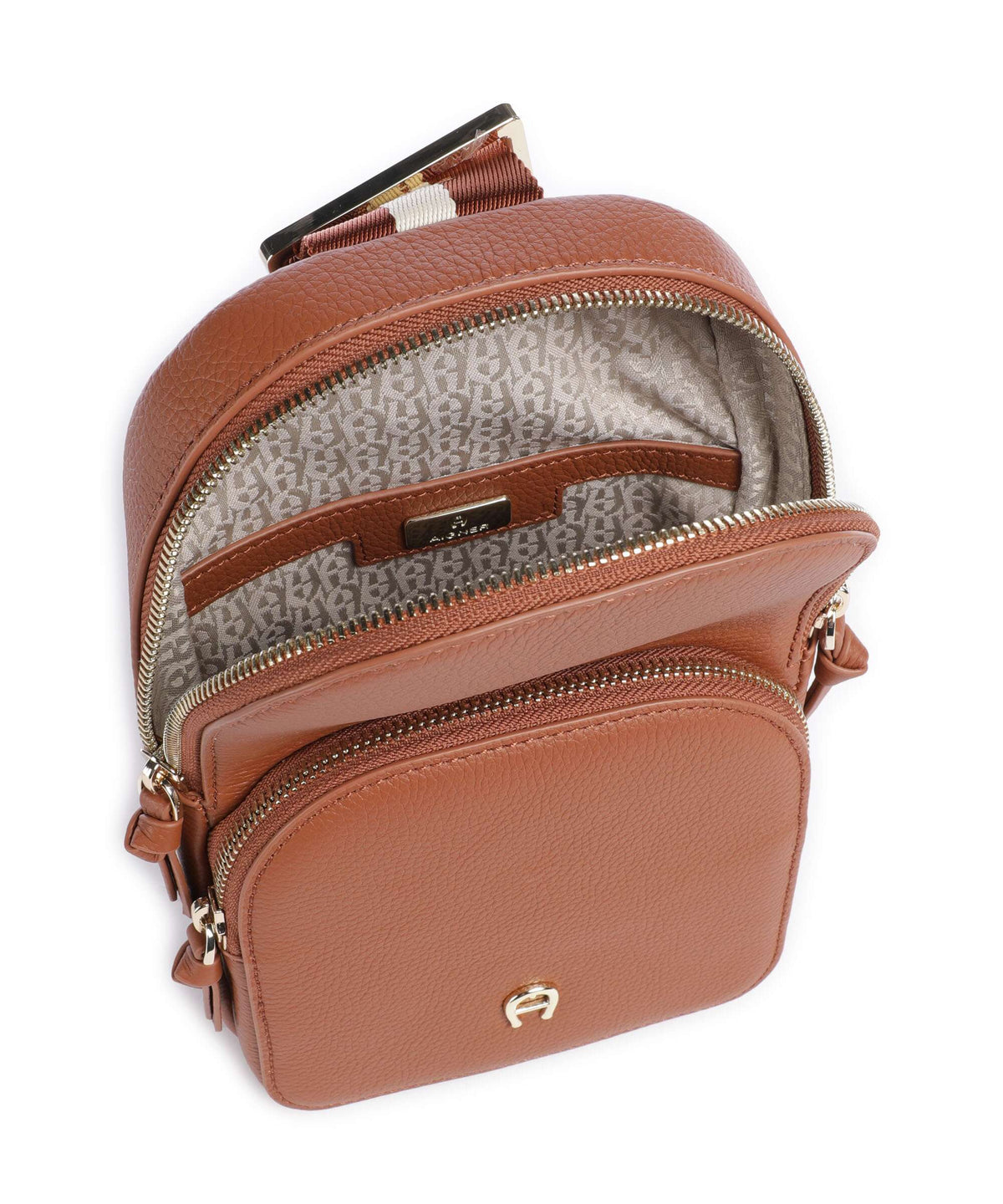 Aigner Zita Sling bag cognac brown