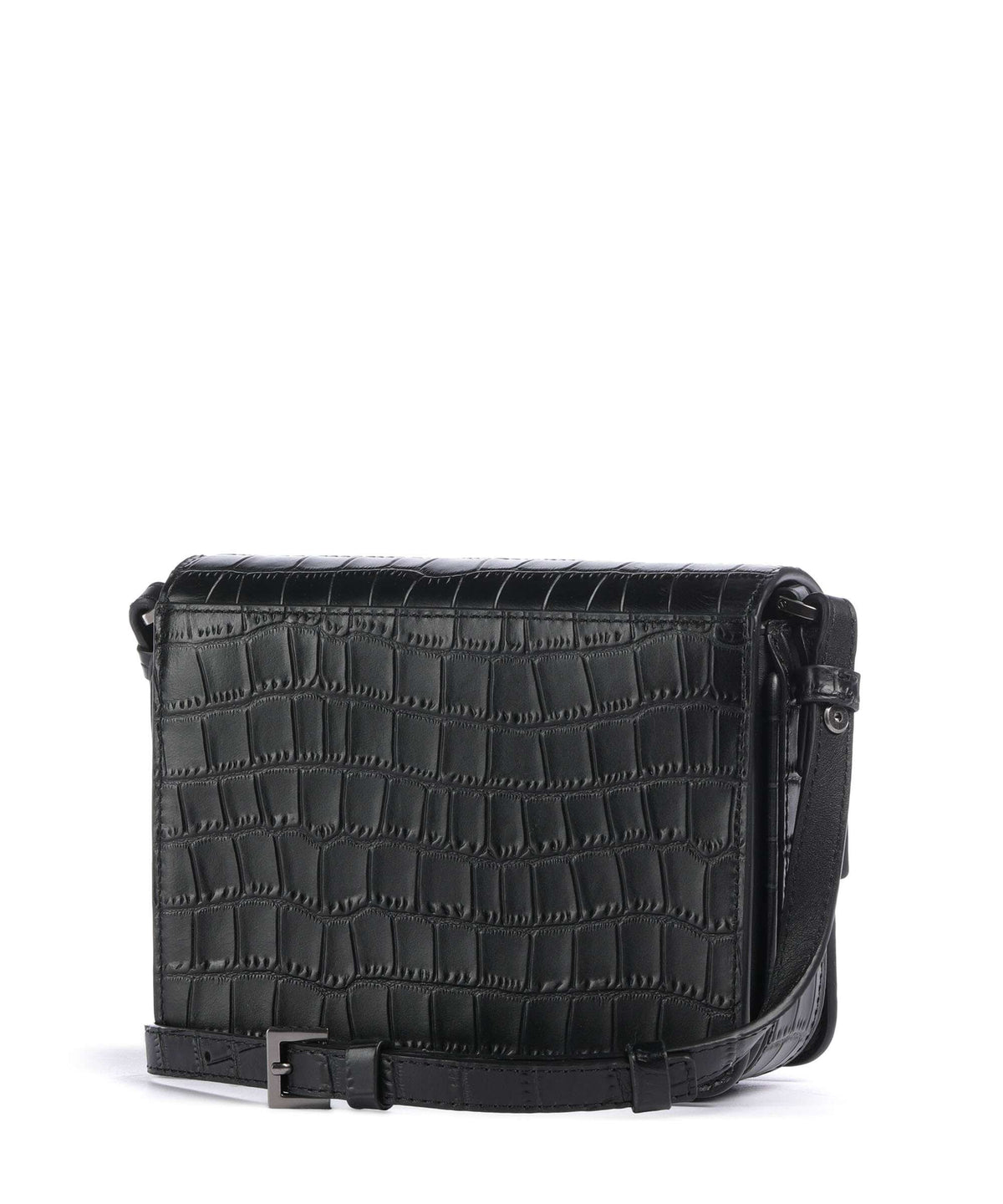 Liebeskind Alex New Croco S Crossbody bag black