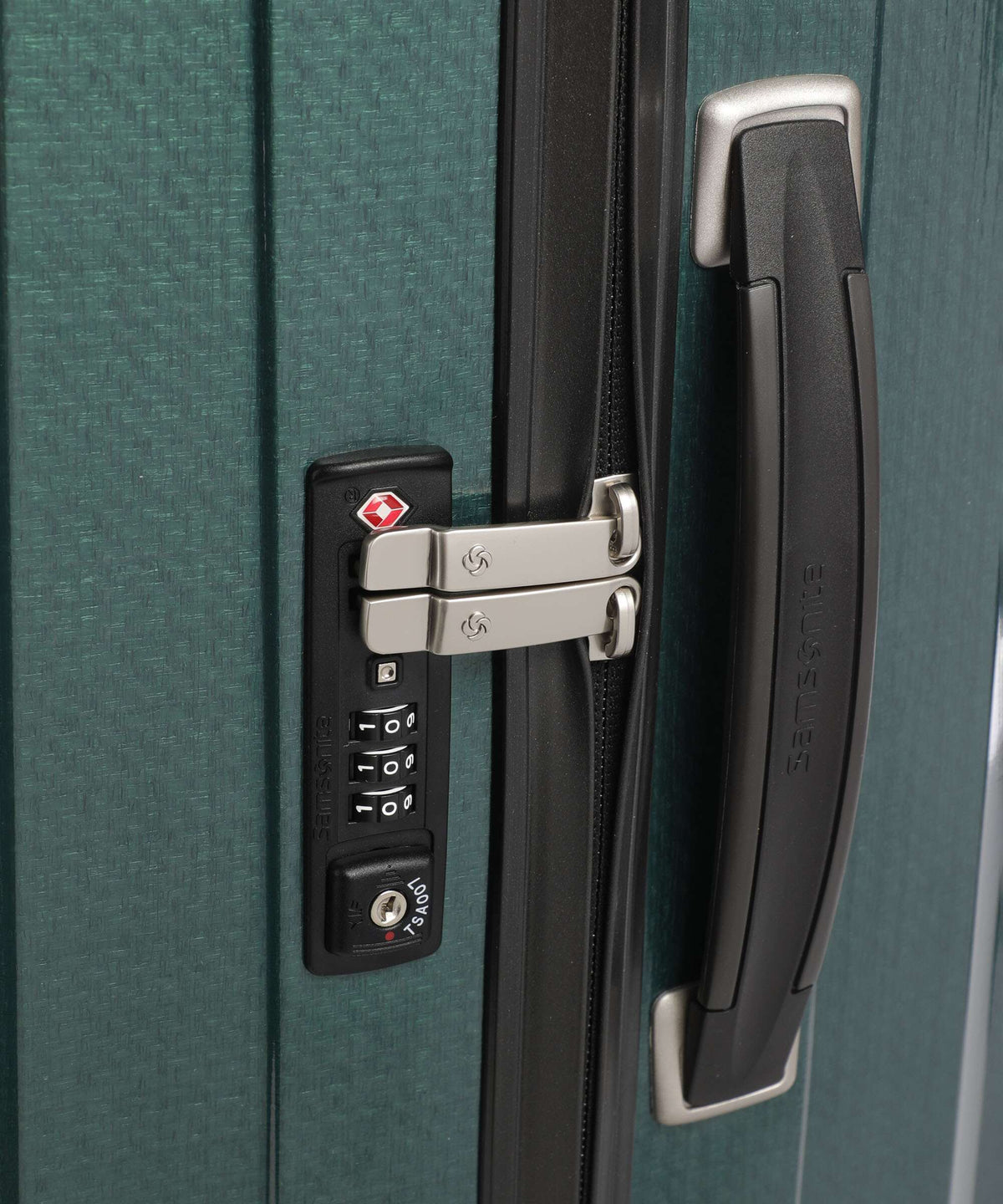 Samsonite Lite-Cube Spinner (4 wheels) racing green