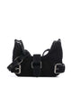 Núnoo Suede Palma Taška přes rameno black
