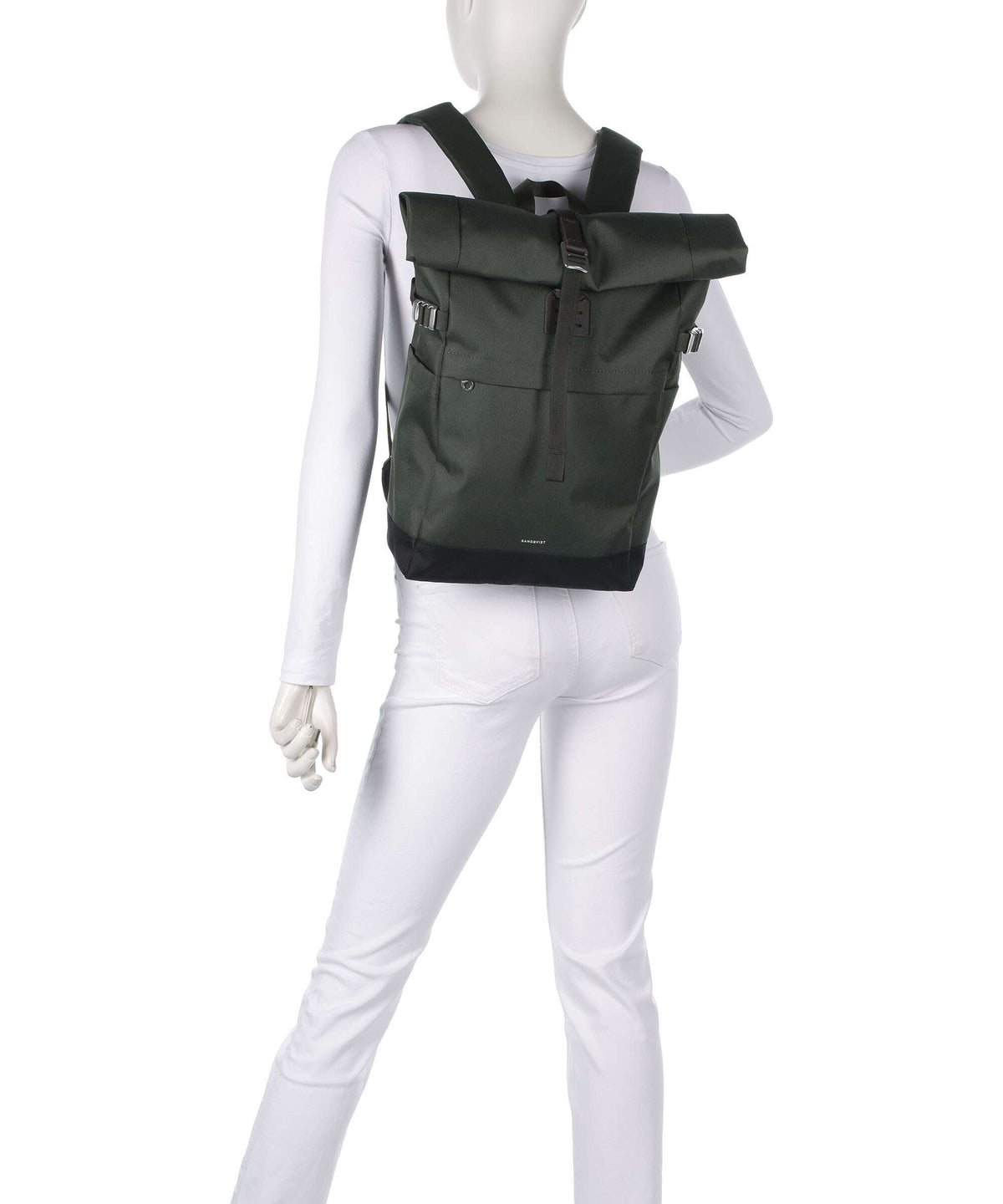 Sandqvist Icon M Rolltop backpack navy