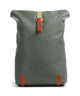 Brooks England Pickwick Cotton Canvas Large Batoh s chlopní sage green/honey details