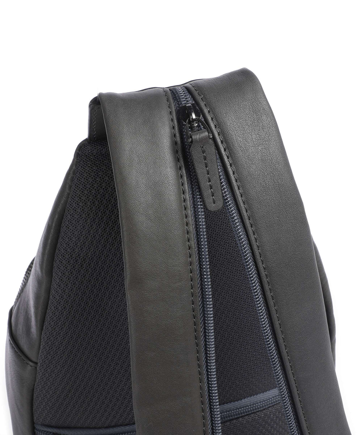 Piquadro Black Square Sling bag blue ocean