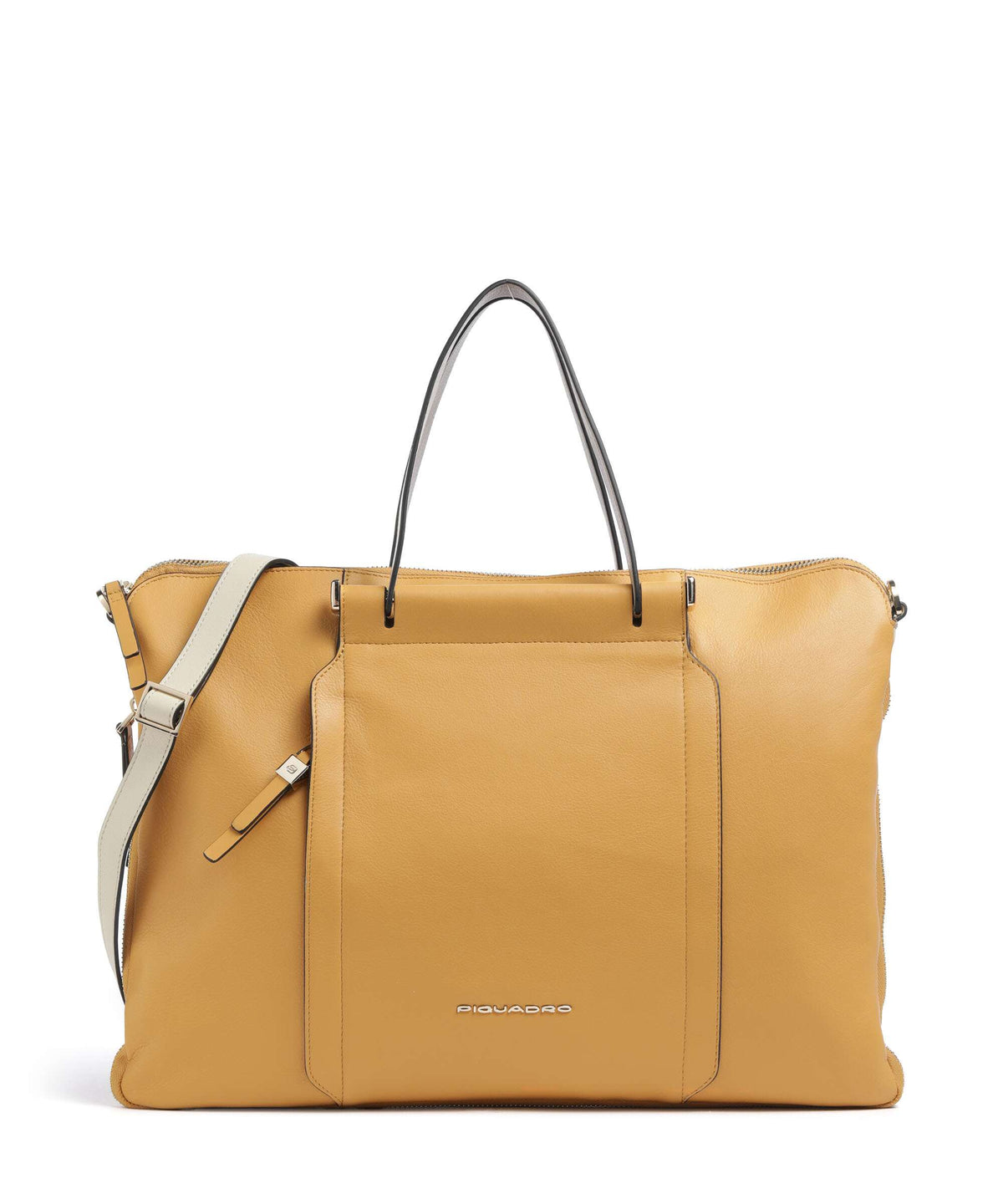 Piquadro Circle Briefcase yellow/beige