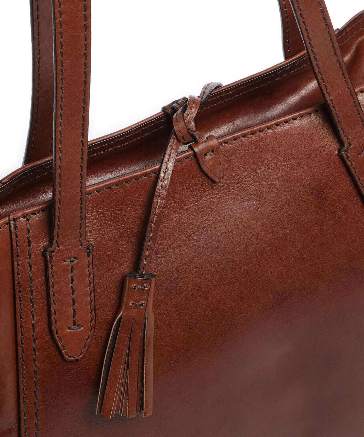 The Bridge Florentin Tote bag marrone