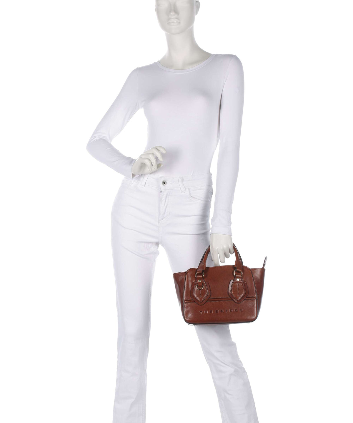 The Bridge Daphne Handbag marrone