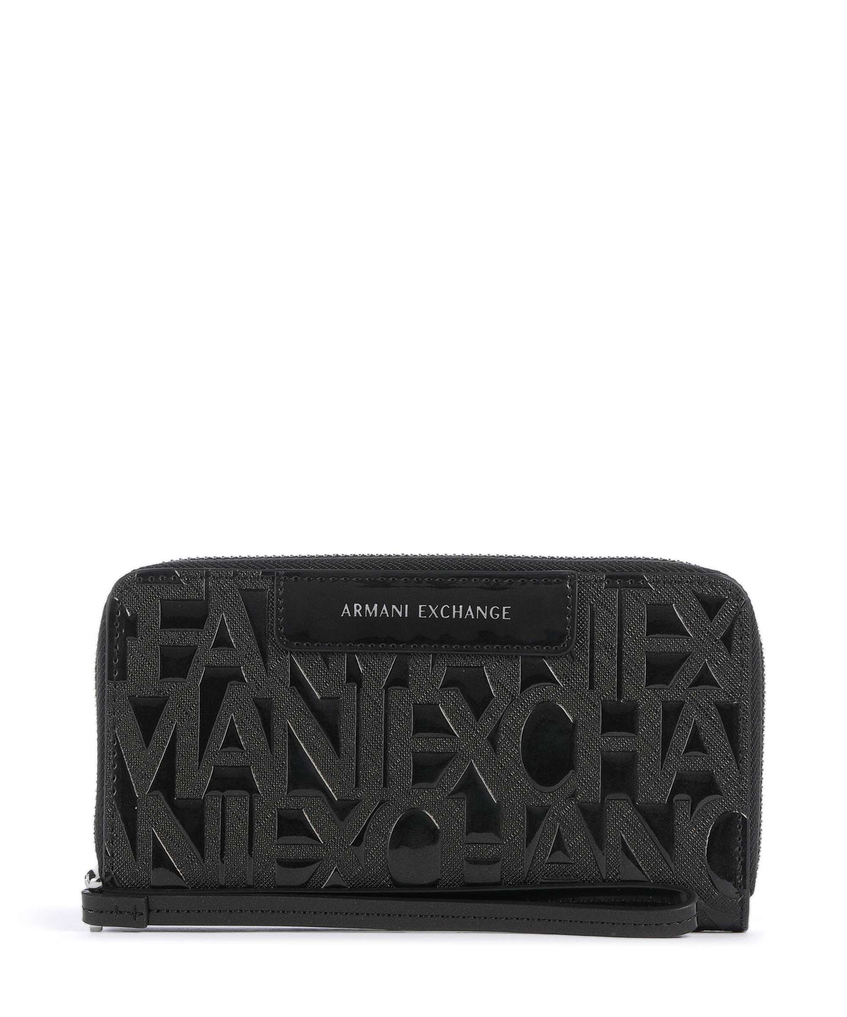 Armani Exchange Liz Patent Wallet black