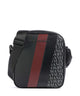 Armani Exchange Dylan Kabelka přes rameno black/pomegranate/black shiny