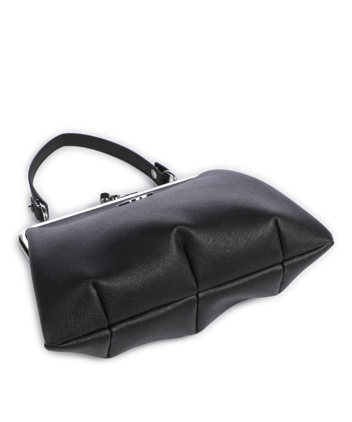 Vivienne Westwood Granny Frame Saffiano Crossbody bag black