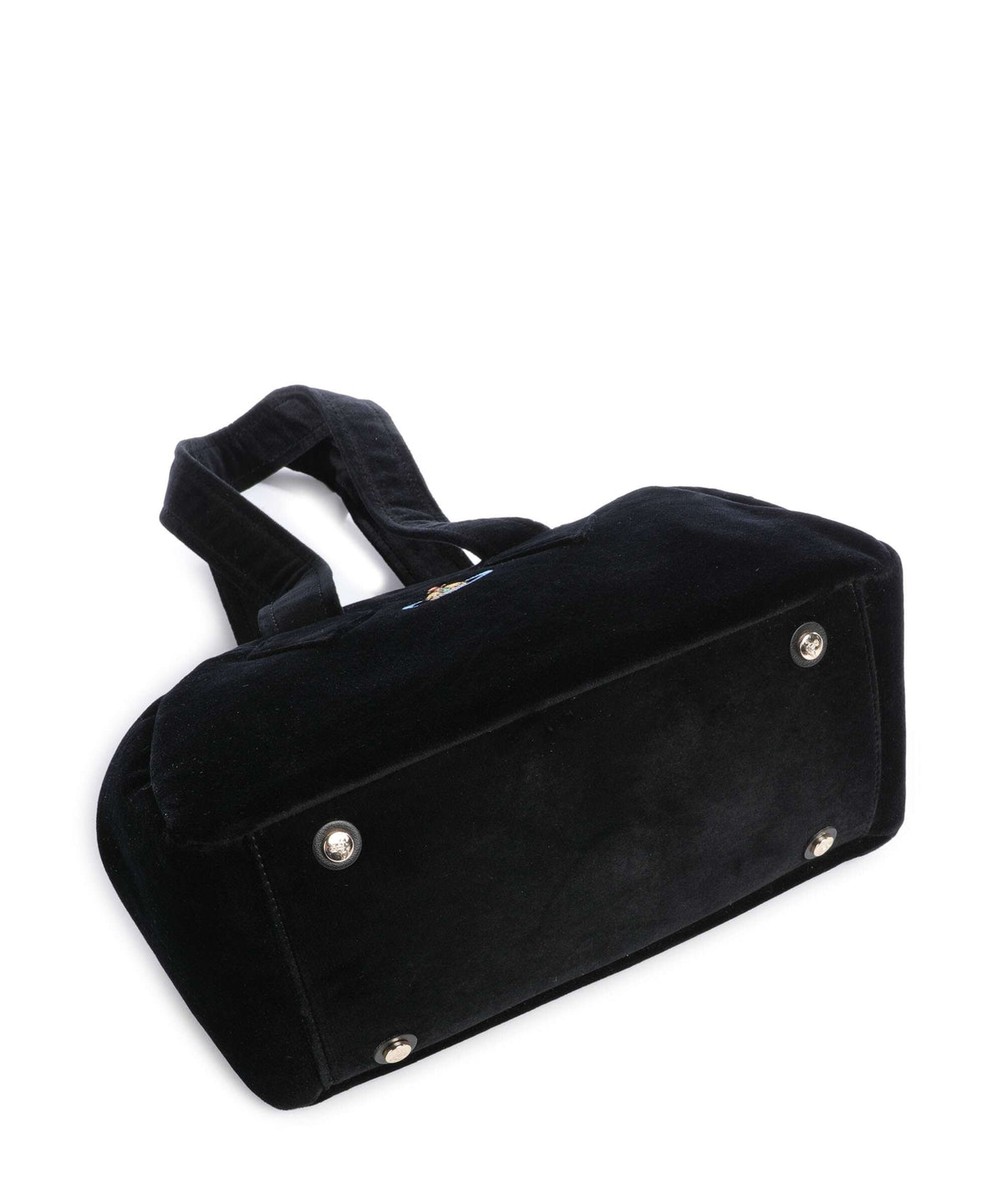 Vivienne Westwood Archive Velvet Medium Handbag black