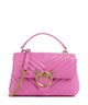 Pinko Love Lady Puff Mini Kabelka rosa flogo/antique gold