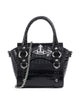Vivienne Westwood Betty Embossed Croc Mini Kabelka přes rameno black