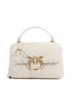 Pinko Love Lady Puff Mini Kabelka bianco seta/antique gold