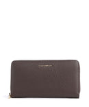 Coccinelle Metallic Soft Wallet brunette