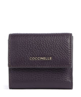 Coccinelle Metallic Soft Peněženka prune