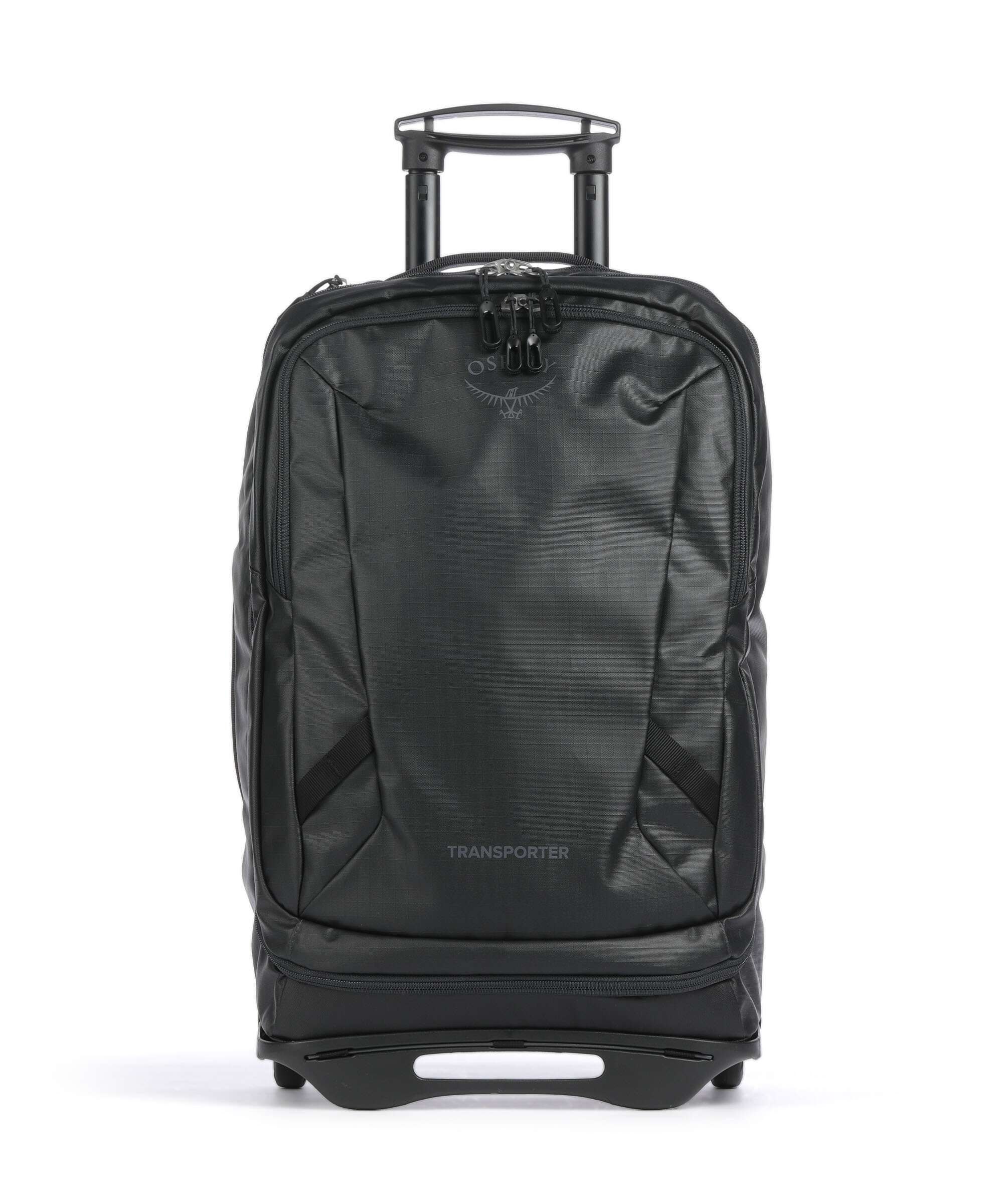 Osprey Transporter Carry-On Travel bag with wheels raven black