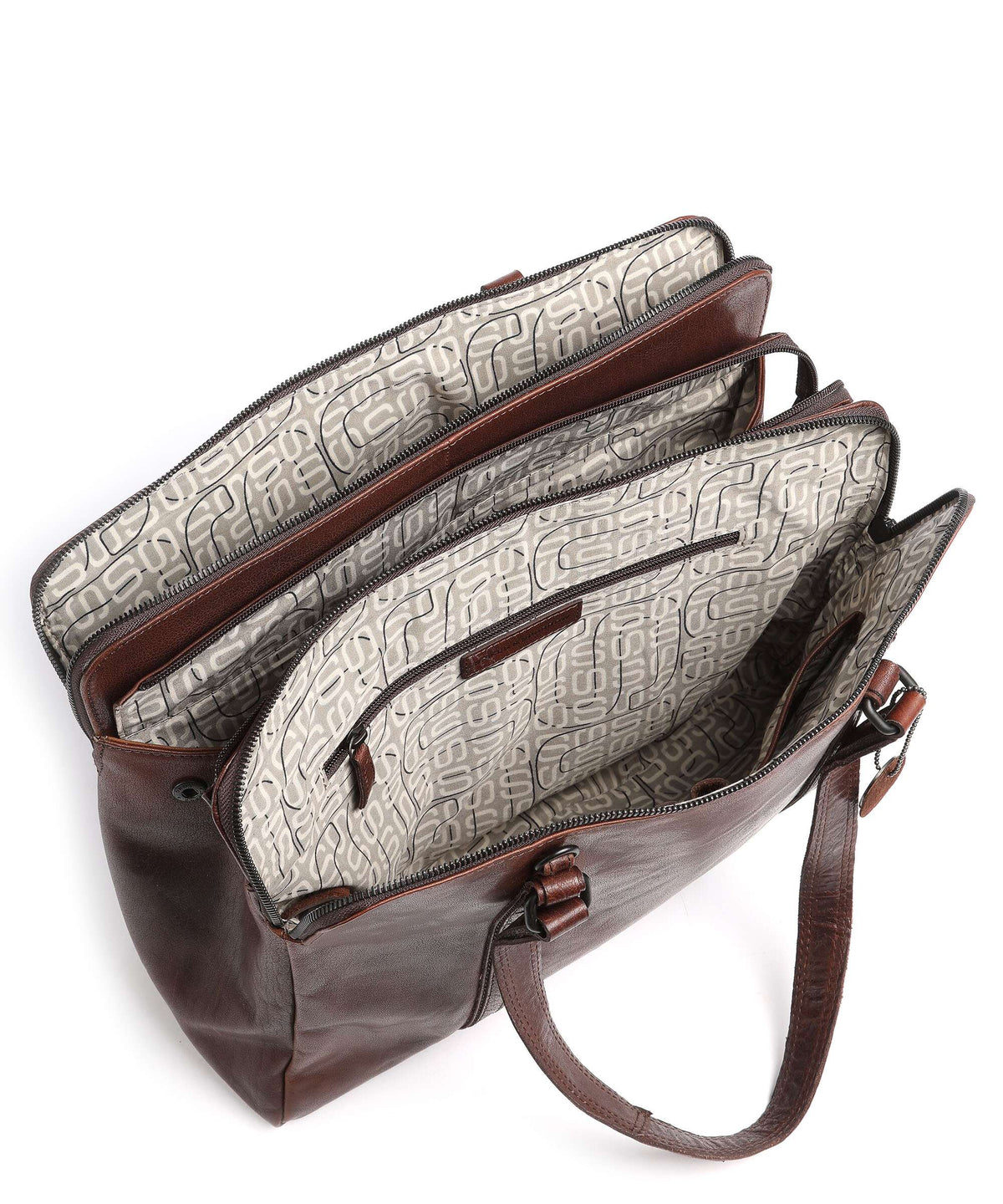 Spikes & Sparrow Bronco Tote bag dark brown