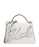 Karl Lagerfeld K/Signature 2.0 Small Kabelka offwhite