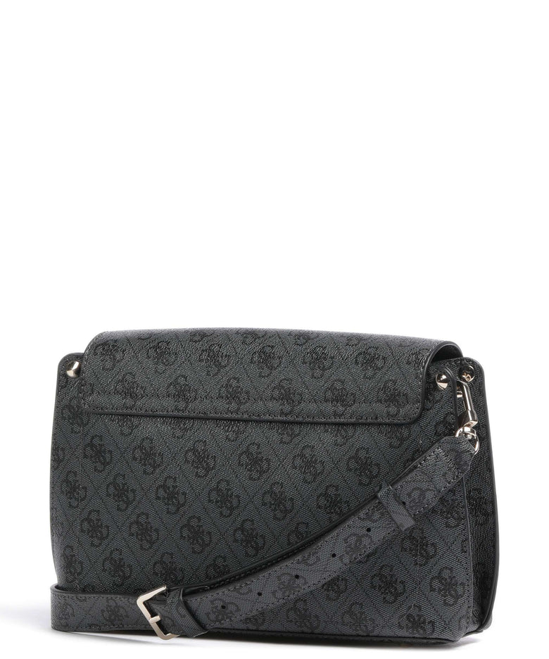 Guess Meridian Crossbody bag coal logo