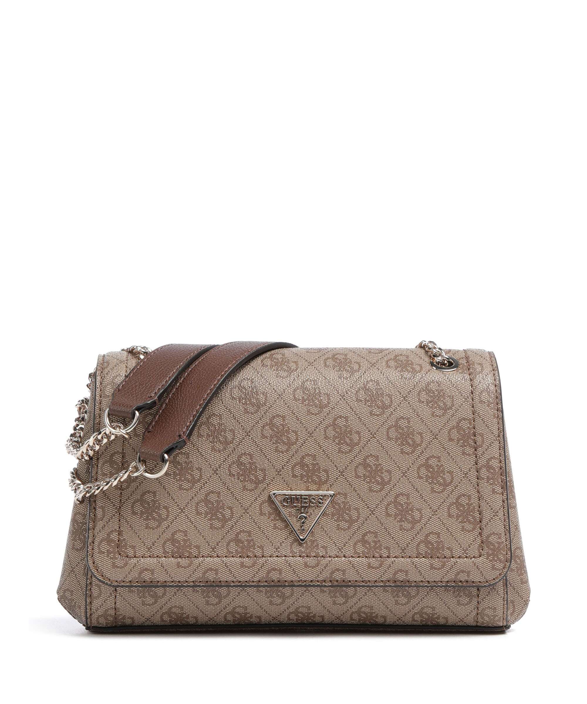 Guess Noelle Shoulder bag latte logo/brown