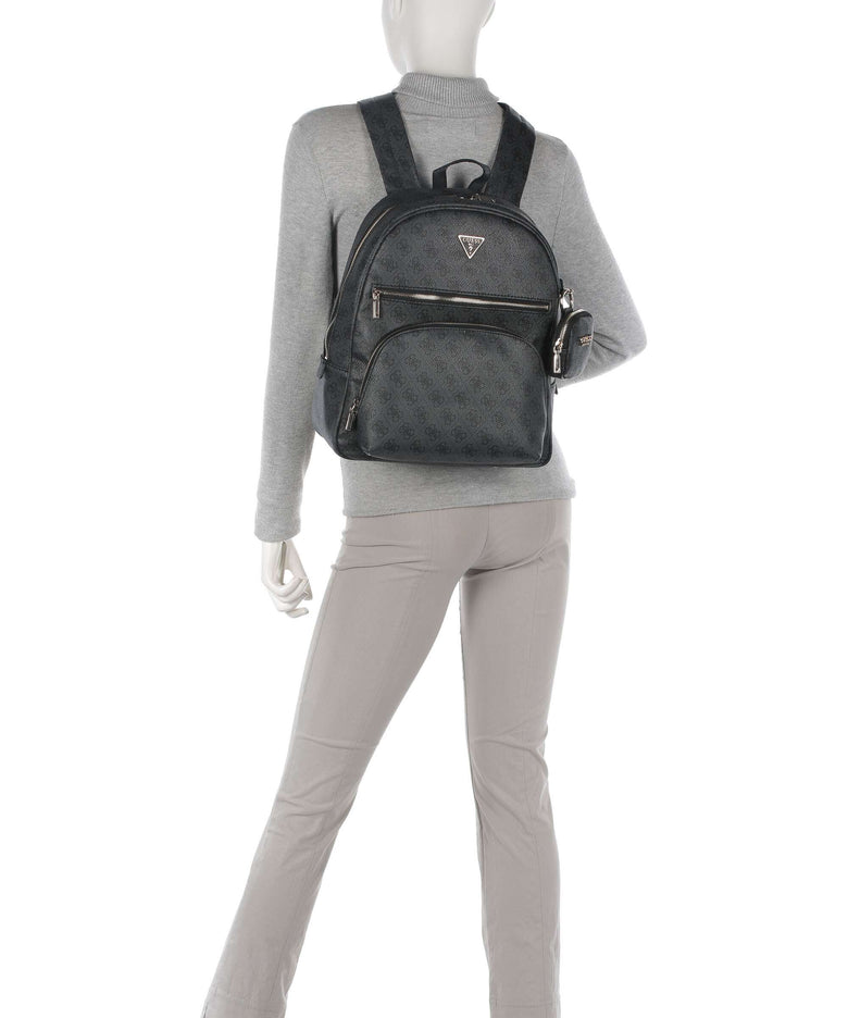Guess Power Play Backpack coal logo