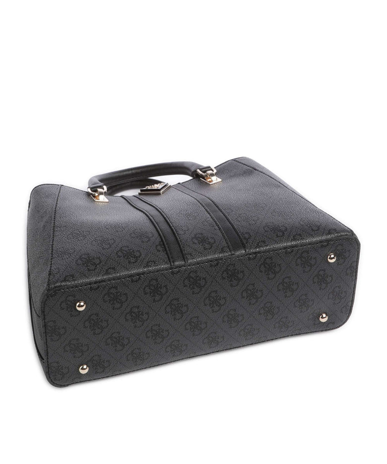 Guess Noreen Handbag coal logo