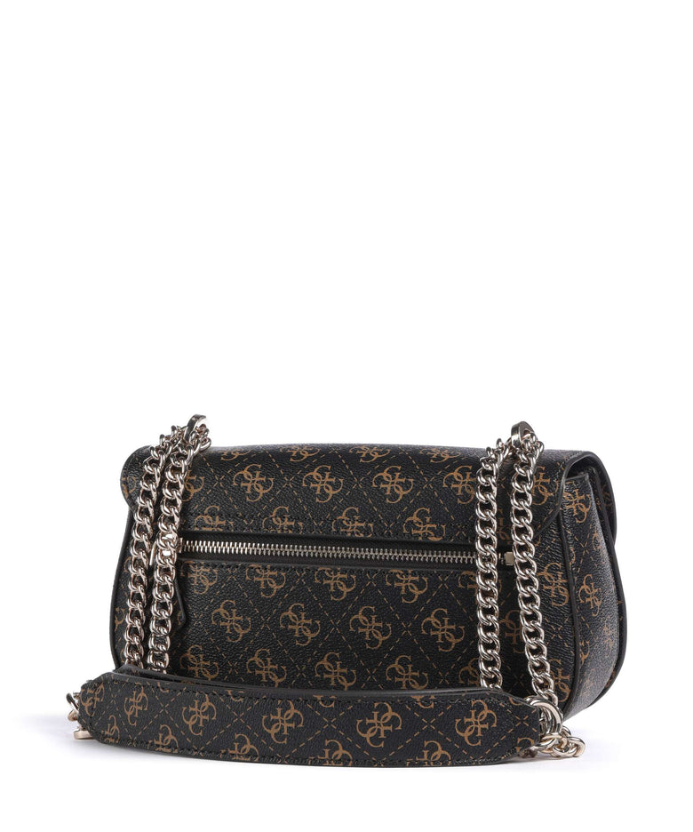 Guess Erica Eco Shoulder bag brown logo