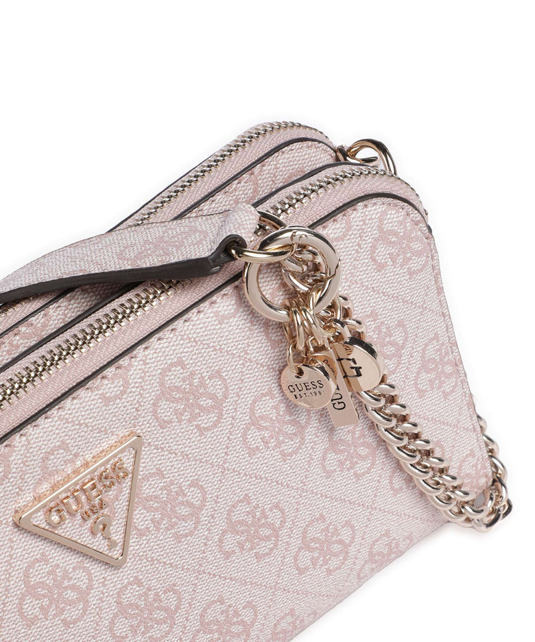 Guess Erica Eco Crossbody bag dusty rose logo