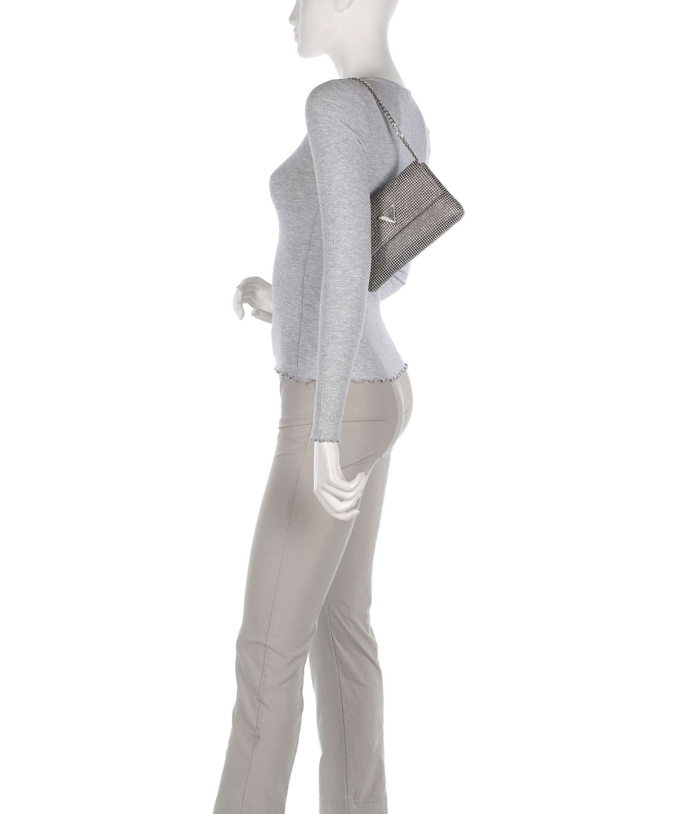 Guess Zalina Shoulder bag silver