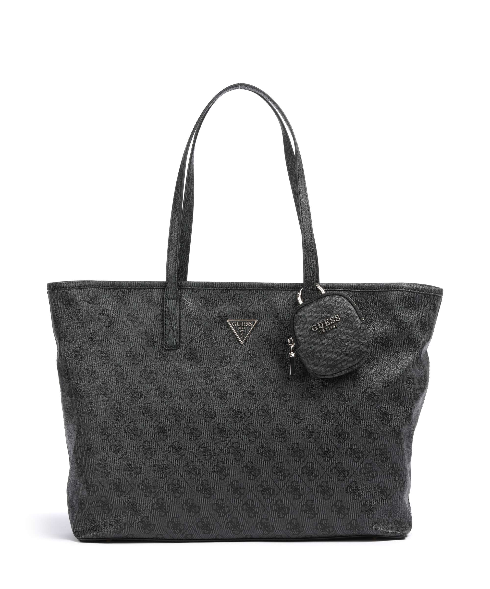 Guess Power Play Tote bag coal logo