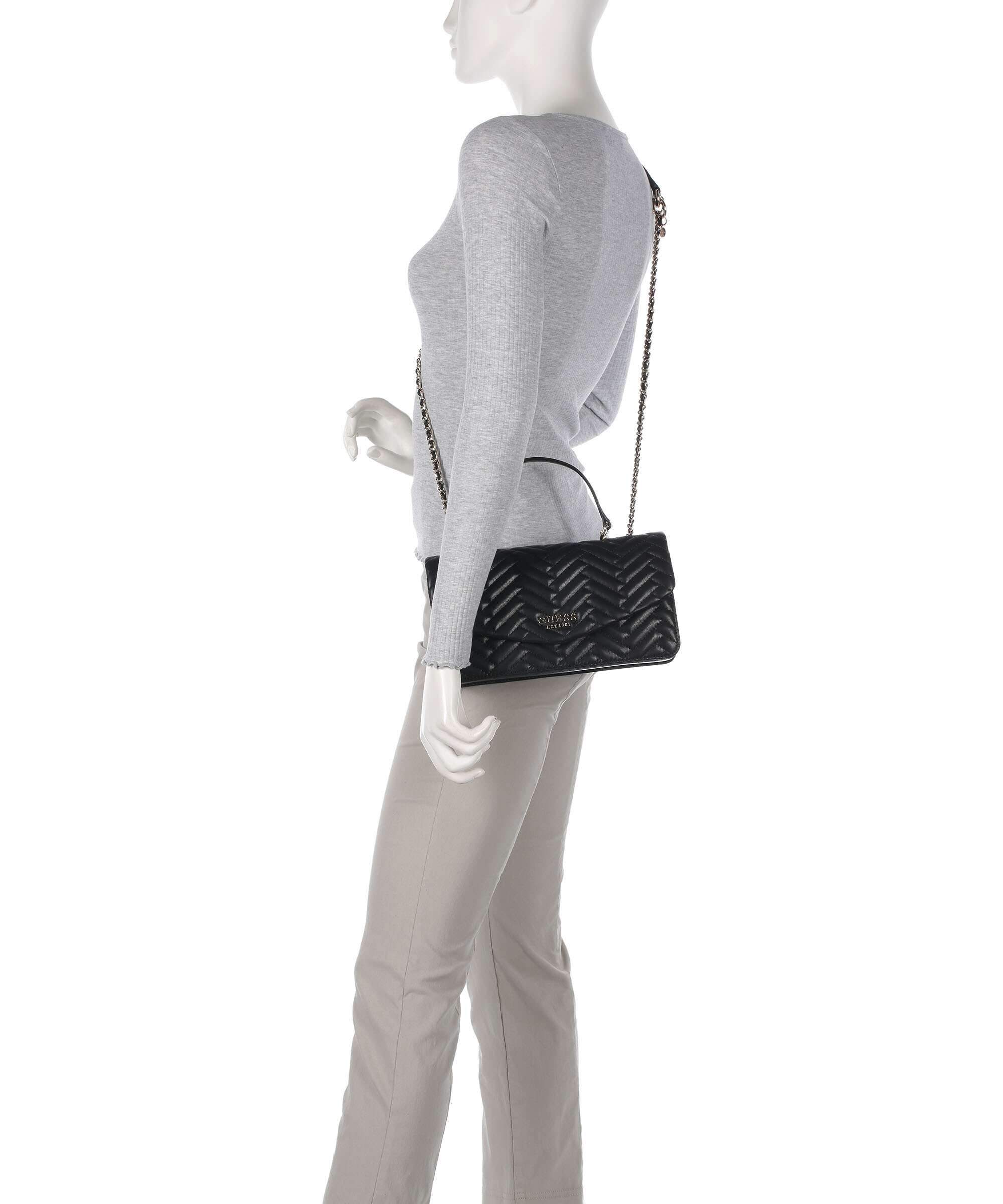 Guess Anning Shoulder bag black