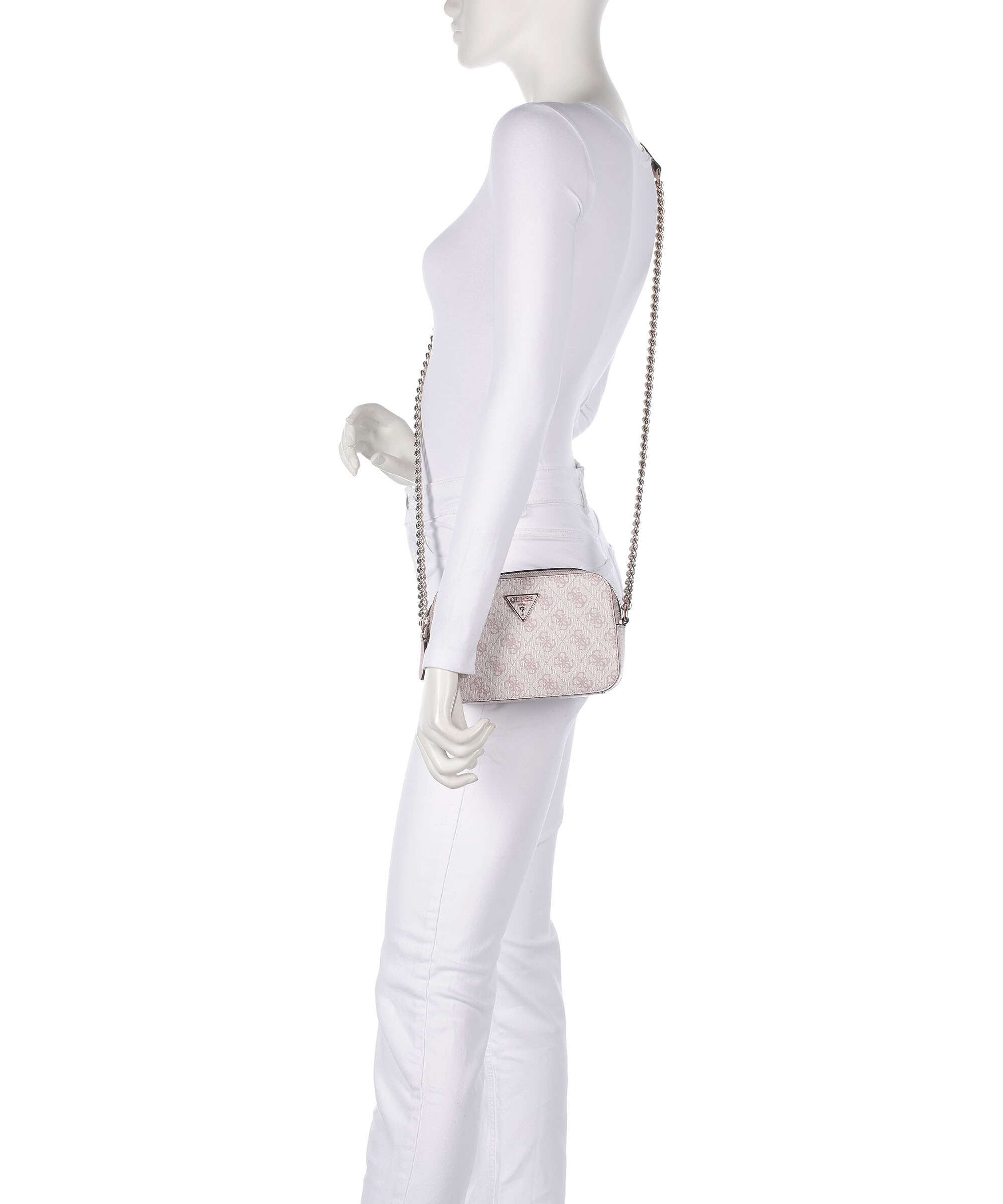 Guess Noelle Crossbody bag orchid logo