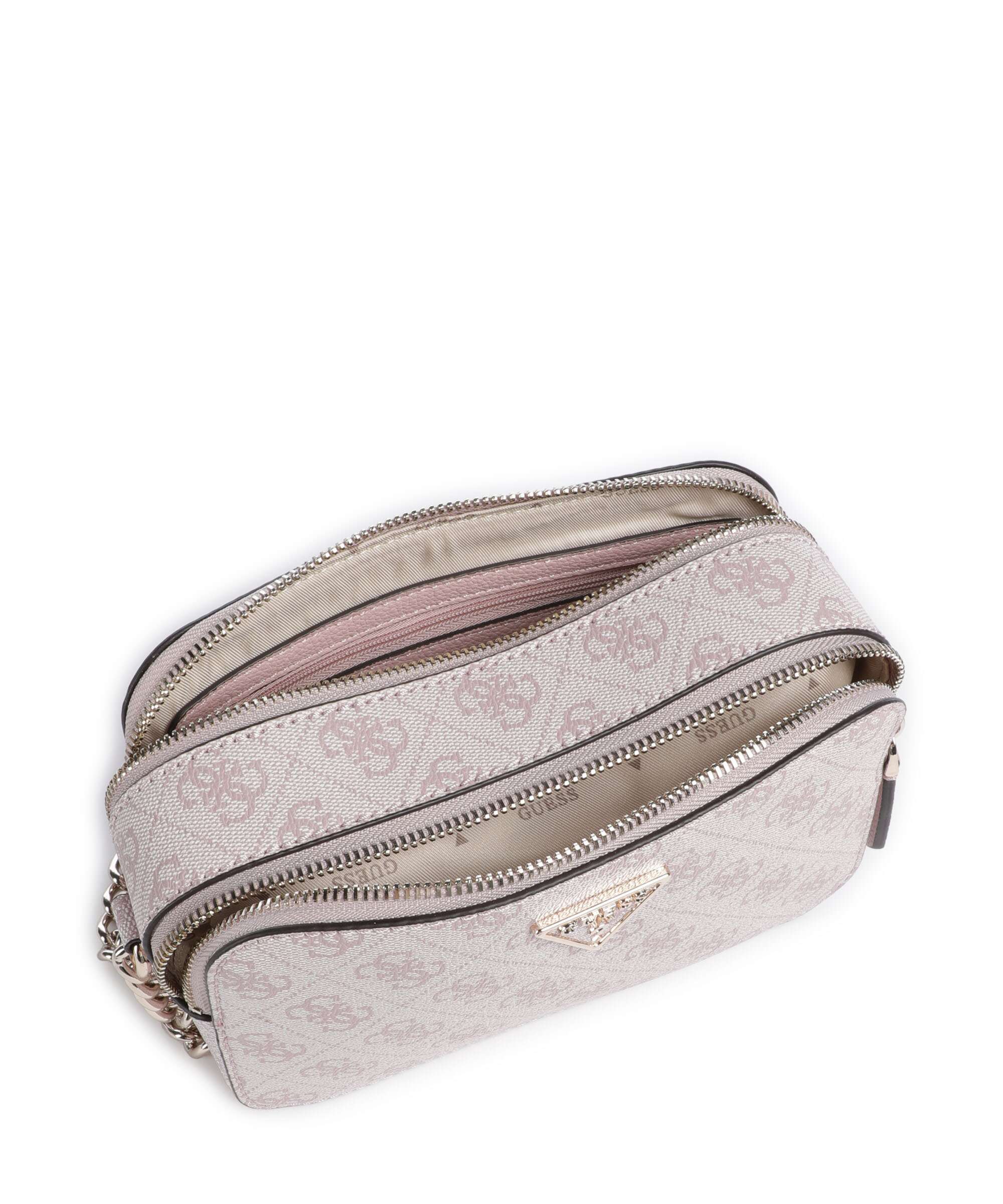 Guess Noelle Crossbody bag orchid logo