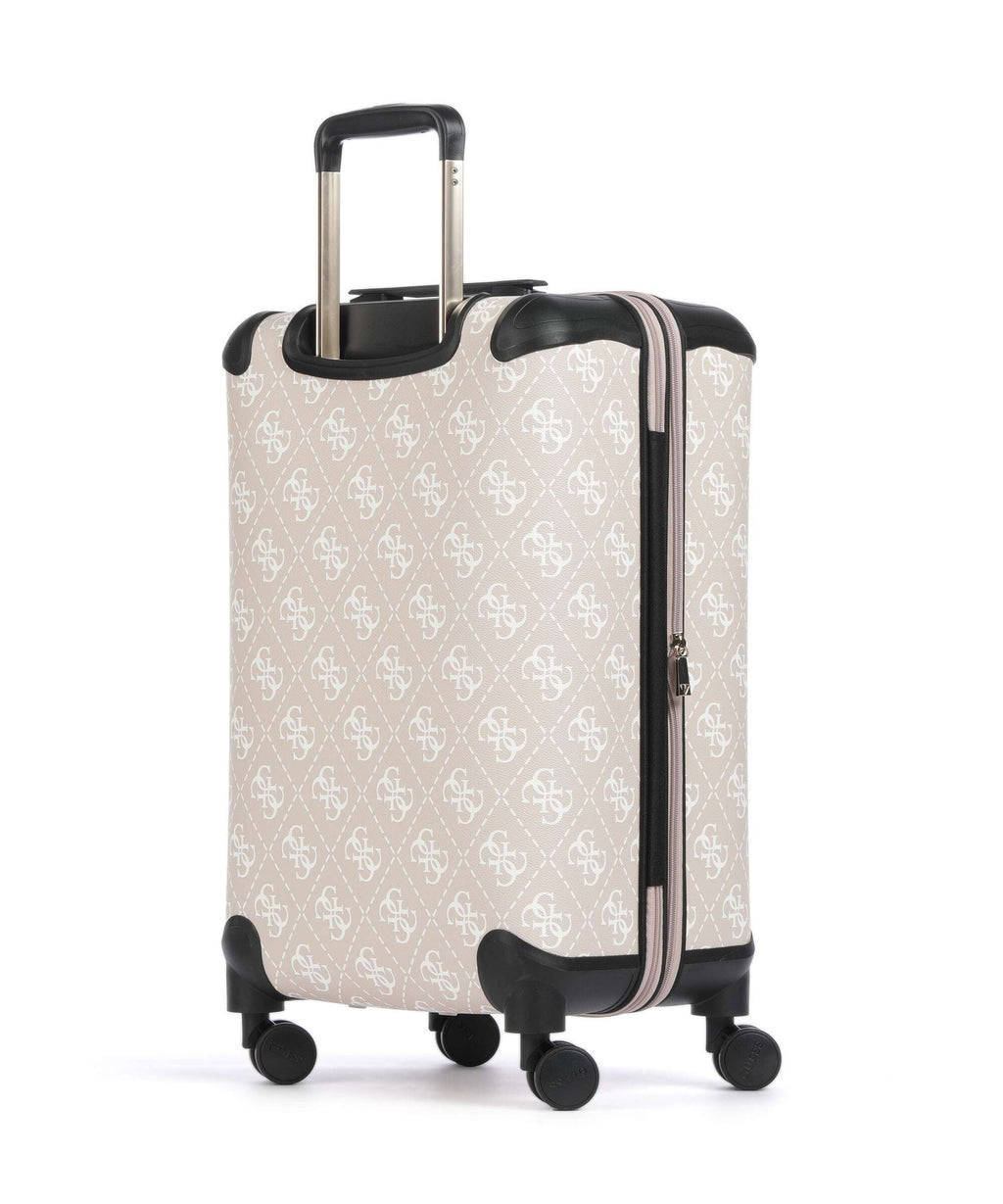 Guess Berta Maxi 4G Spinner (4 wheels) sand logo