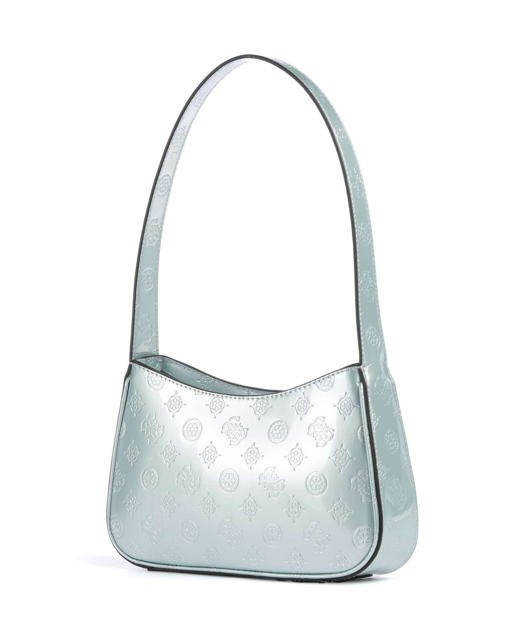 Guess Arnela Shoulder bag powder blue logo