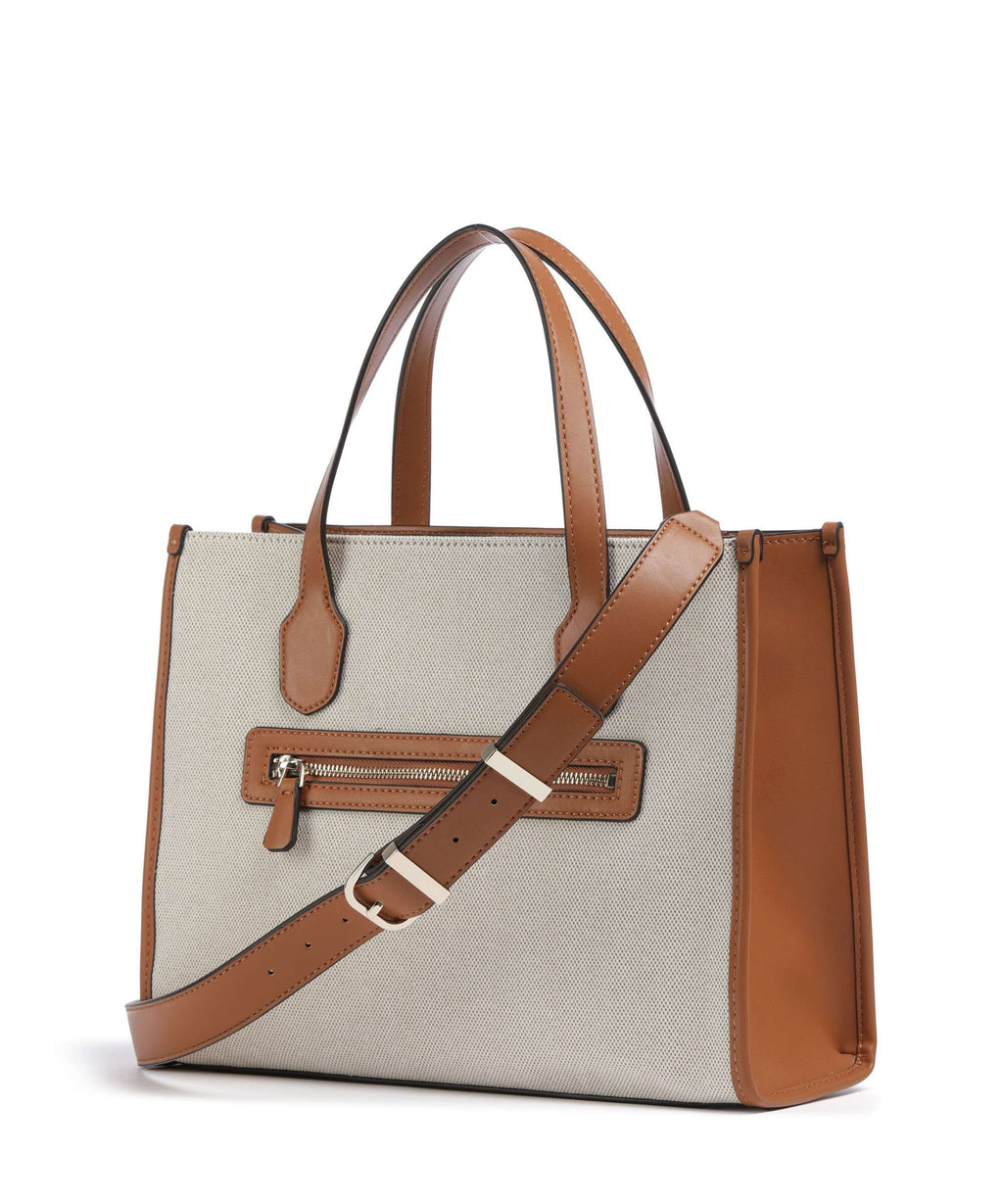 Guess G Status Handbag natural/cognac