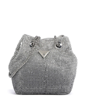 Guess Zalina Taška přes rameno silver