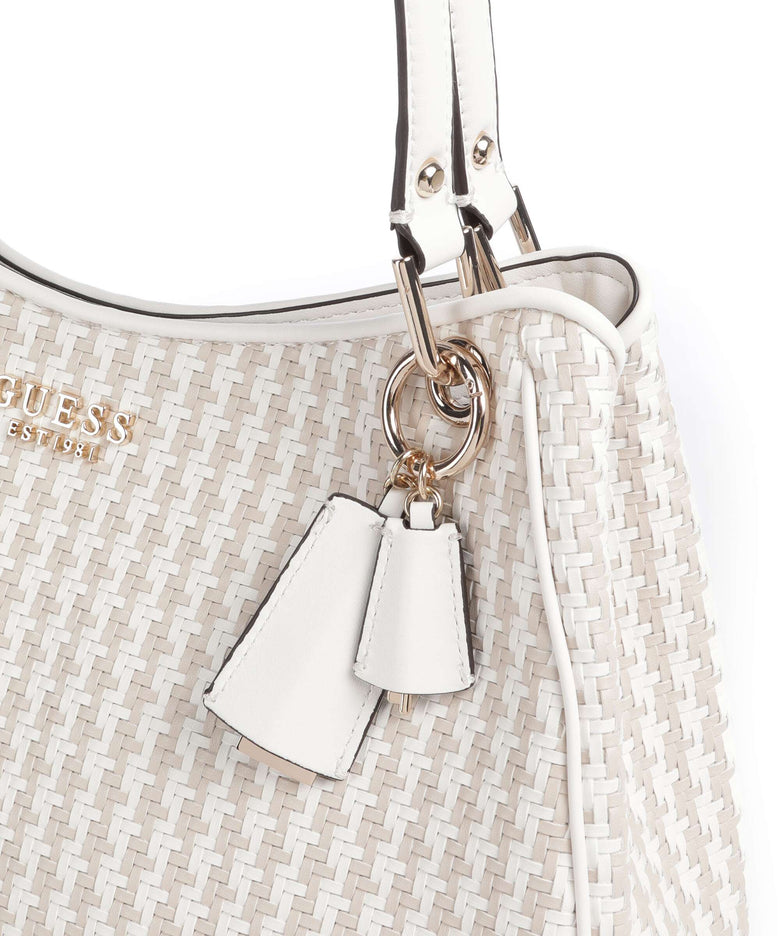 Guess Mirema Tote bag white/multicolour