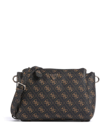 Guess Noelle Q Logo Kabelka přes rameno brown logo