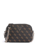 Guess Noelle Q Logo Kabelka přes rameno brown logo