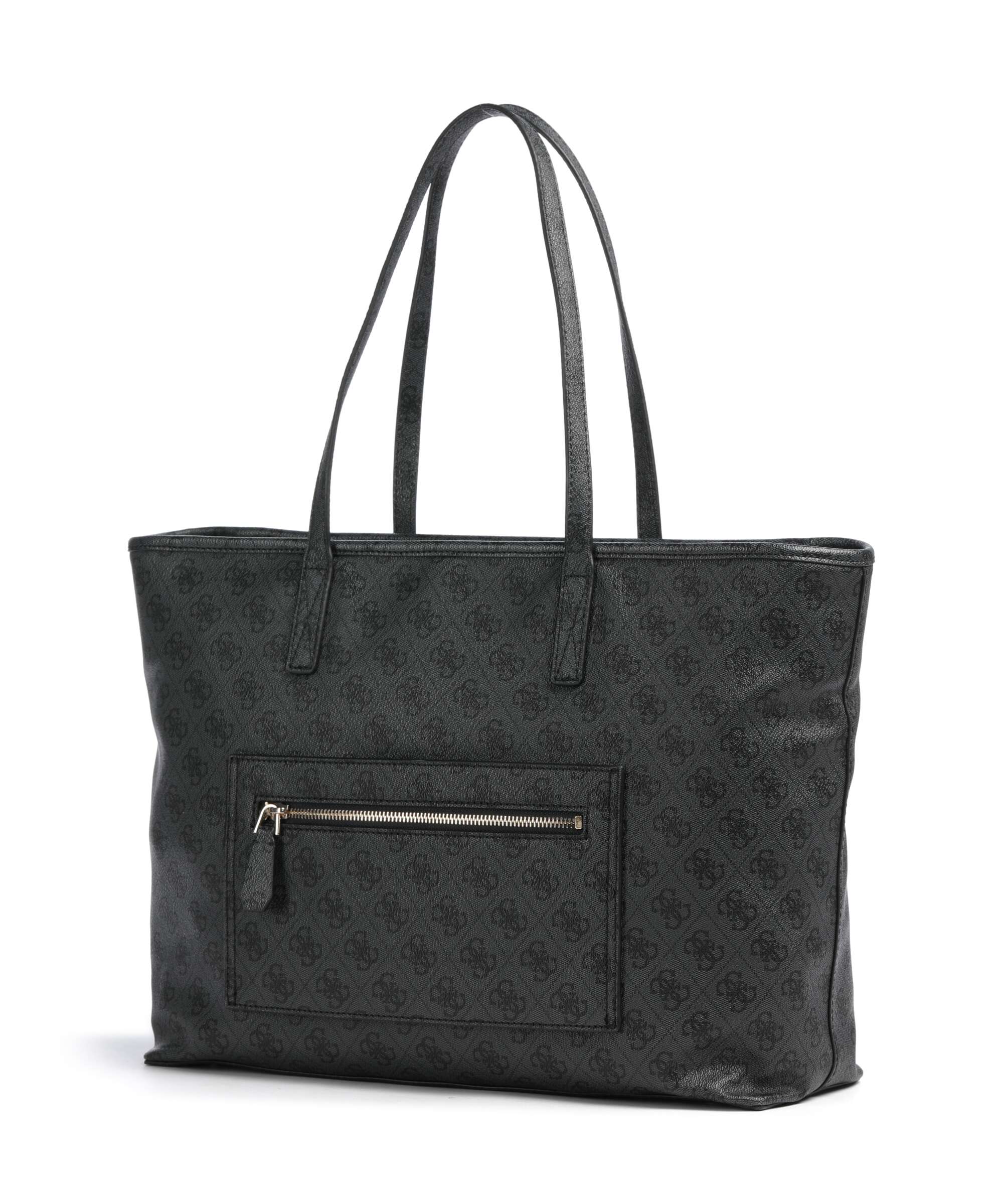 Guess Power Play II Tech Large Tote bag coal logo