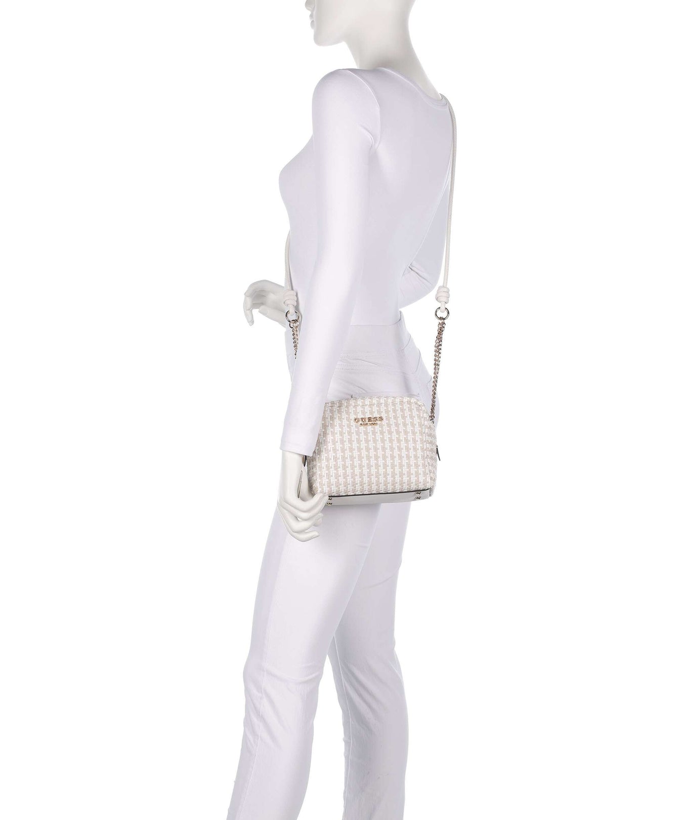 Guess Mirema Crossbody bag white/multicolour
