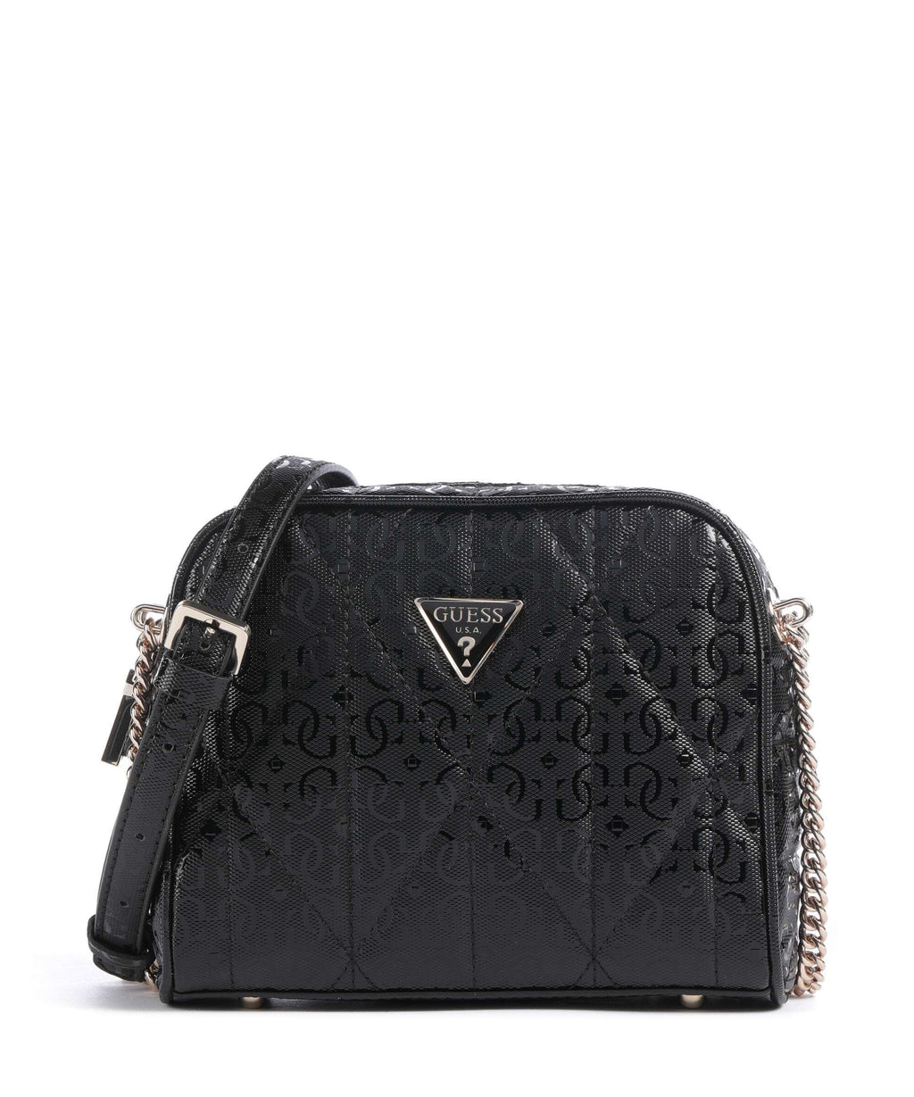 Guess Aldina G-Shine Crossbody bag black
