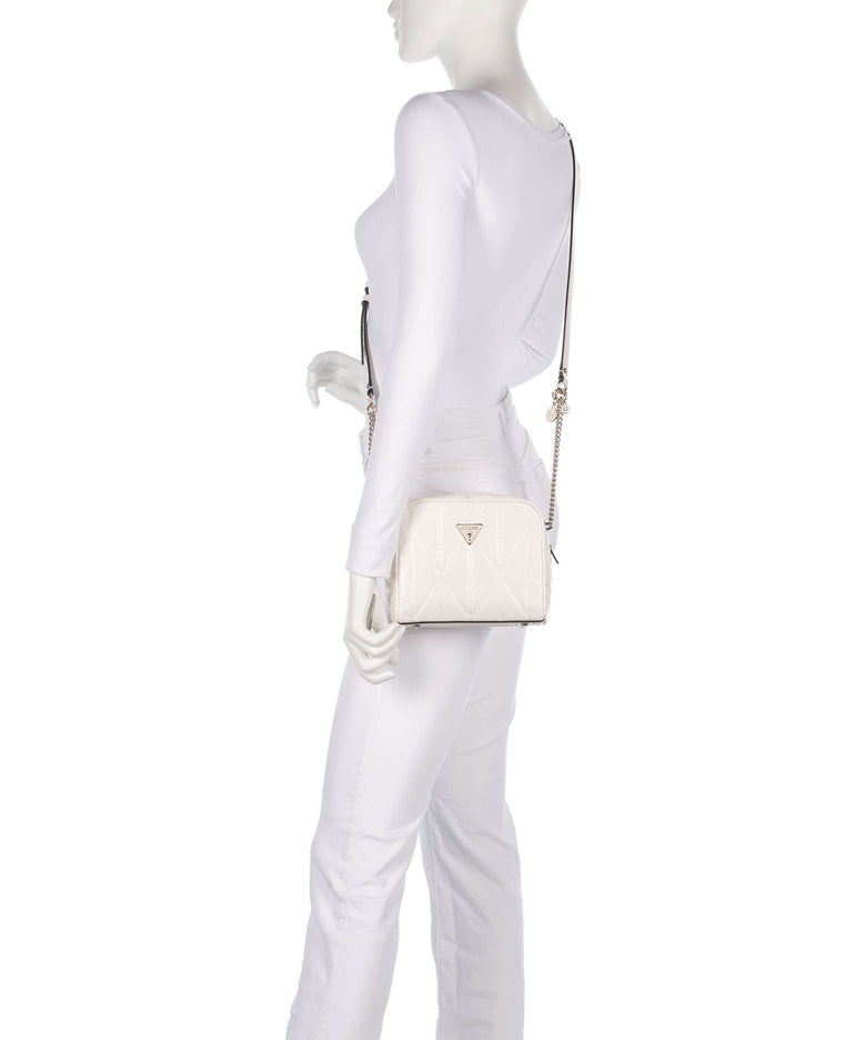 Guess Aldina G-Shine Crossbody bag offwhite